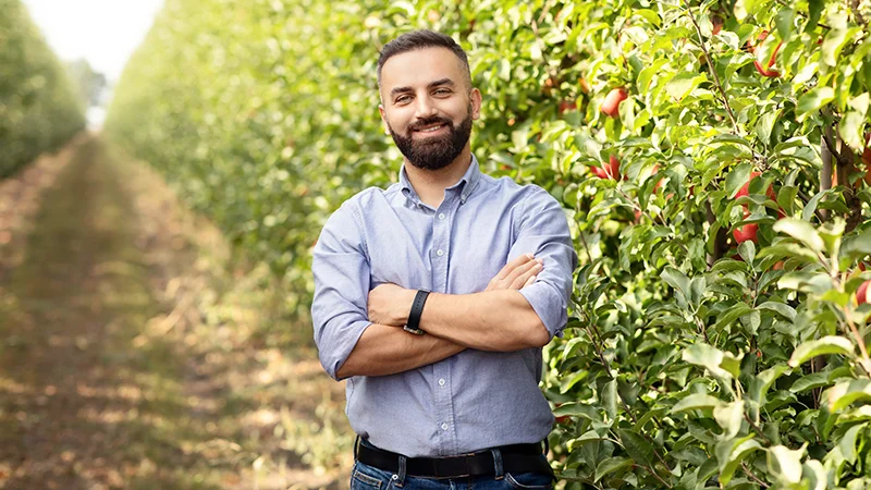 Empreendedor do agronegócio focado em crescimento